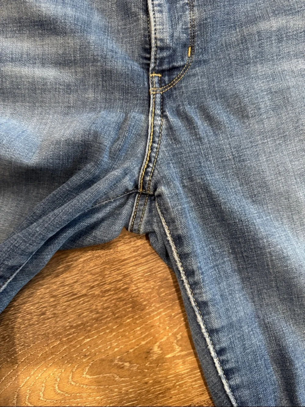 Levi's 311 Blue Distressed Skinny Jeans - Picture 4 of 9